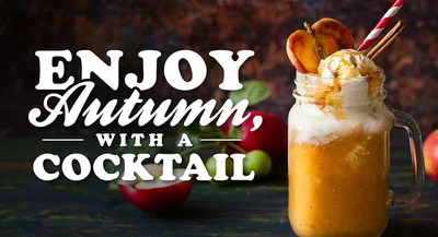 Enjoy Autumn with a cocktail